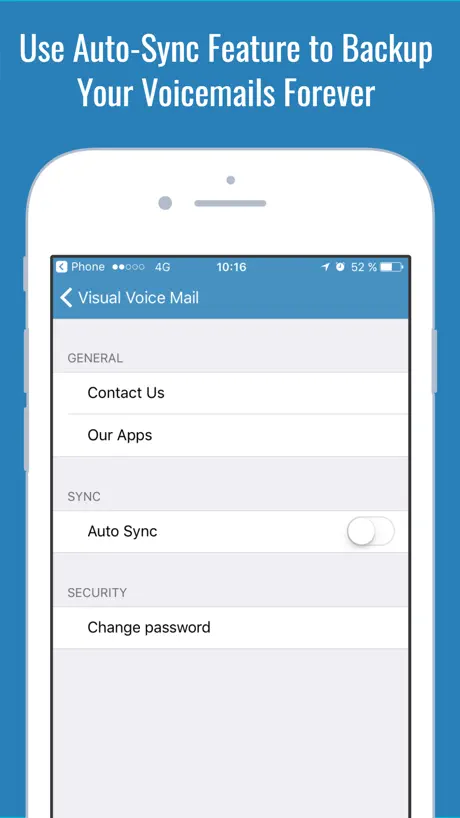 Visual VoiceMail Backup for Message, Voice & Mail
