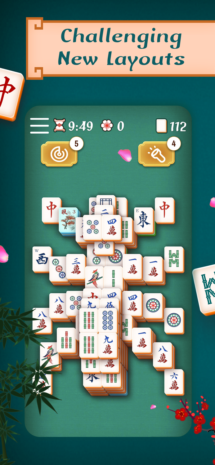 Classic Majong Solitaire Game