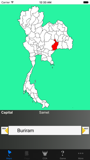 Thailand Province Maps, Capitals and Seals(圖1)-速報App