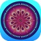 kaleidoscope mandala color match is puzzle match 3 game with minimalist & mandala colorful graphics