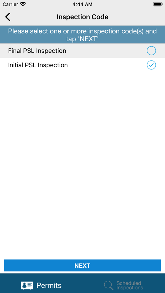#3. OPW Inspection Request (iOS) 由: City of Oakland