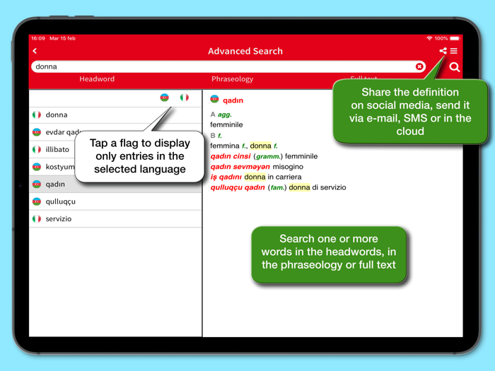 Azerbaijani-Italian Dictionary