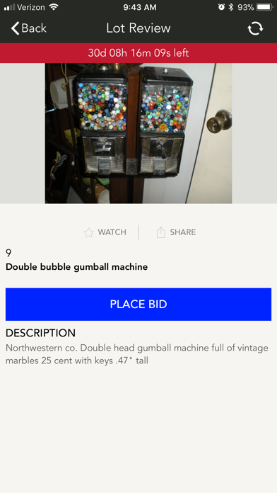 Lloyds of Lakeland Auction Screenshot