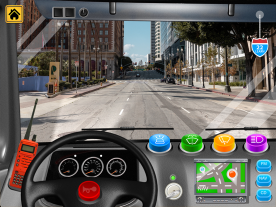 Kids Vehicles Fire Truck games iPad app afbeelding 8