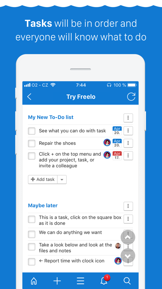 #7. Freelo Project Management (iOS) 由: Vas Hosting s.r.o.