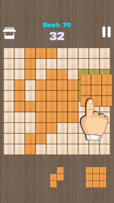 Wooden Block Classic Puzzle -Jigsaw Fit 1010 screenshot 2