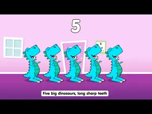 Five Big Dinosaurs screenshot #3 for iPad