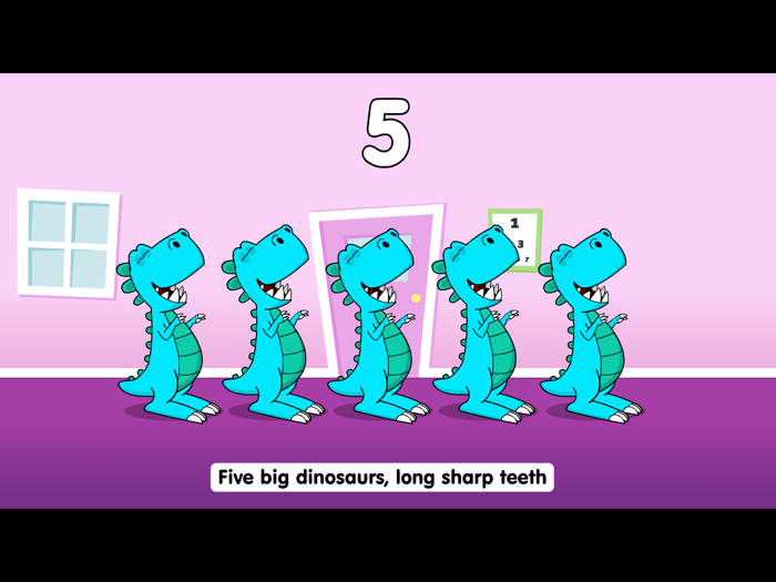 Five Big Dinosaurs