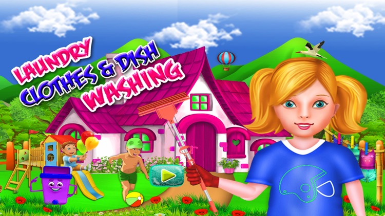 Laundry Clothes and Dish Washing