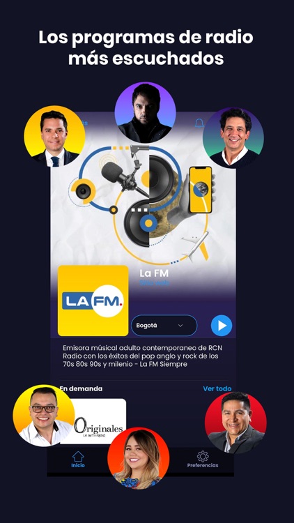 RCN Mundo: Radio y podcast screenshot-4