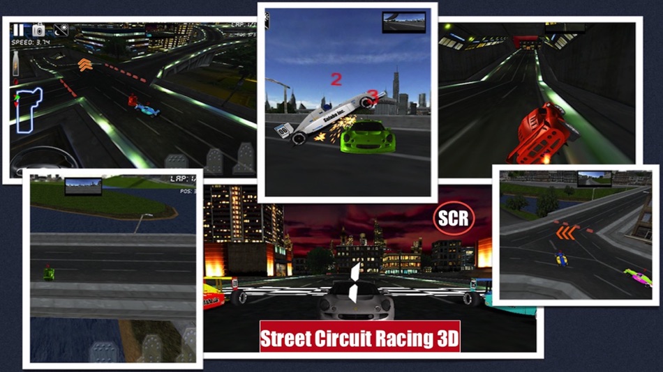 Street Circuit Racing 3D Extreme Speed Car Racers - 1.3 - (iOS)
