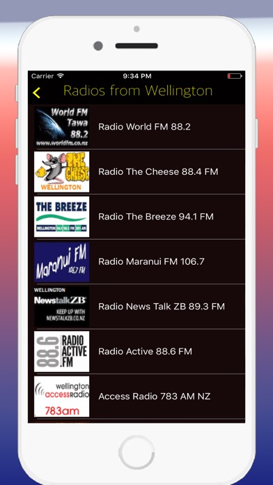 Screenshot #2 pour Radio New Zealand FM - Live Radio Stations Online
