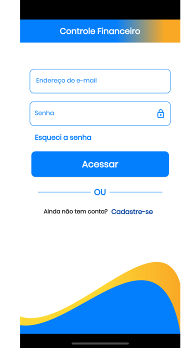 Controle Financeiro Screenshot