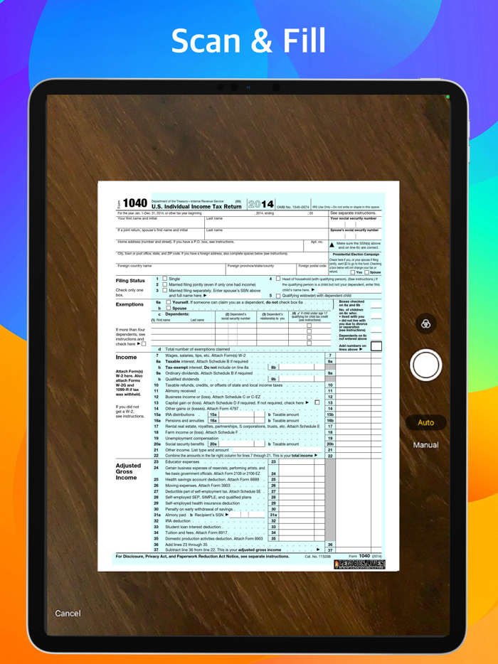 eSign Fill and Sign Form Docs