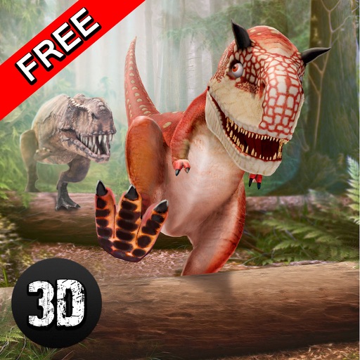 Jurassic Dino Racing Challenge 3D - 2 icon