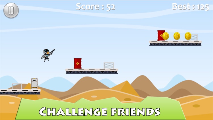 Commander Cyborg Run