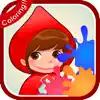 Little red riding hood procreate Coloring Book contact information