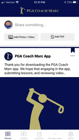 Game screenshot PGA Coach Marc mod apk