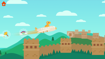 恐竜飛行機 - 子供の世界探検ゲーム、学習と知育を刺激のおすすめ画像2