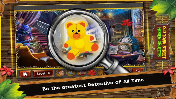 Old Town Street Hidden Objects Game: 150 Levels