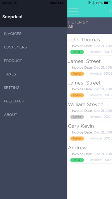 App screenshot