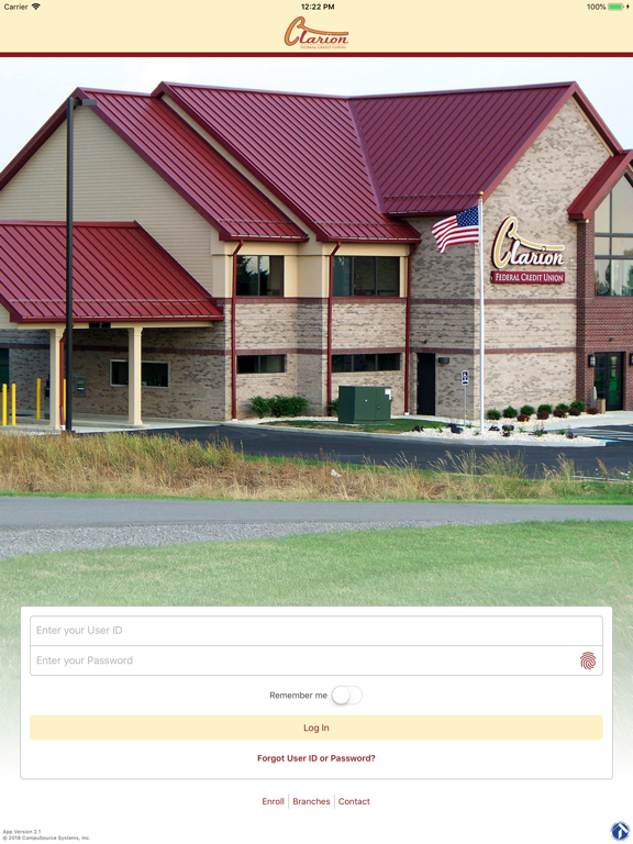 Top Tier FCU iPad screenshot 1 - Finance app