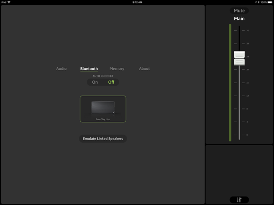 Mackie FreePlay Connect iPad screenshot