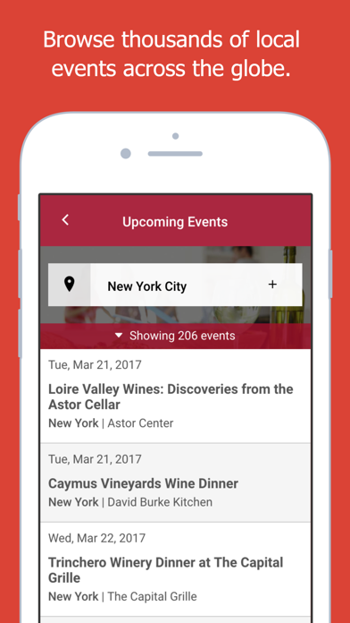 Screenshot #3 pour Wine Events