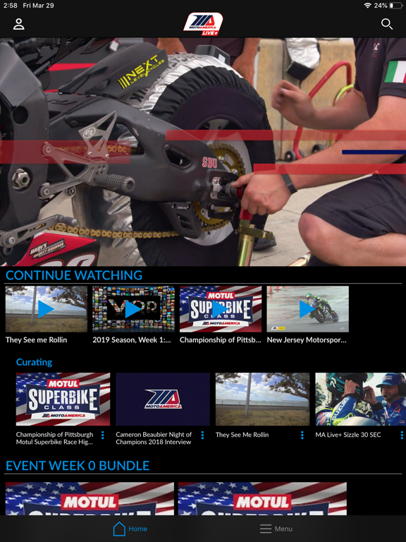 Screenshot #4 pour MotoAmerica Live+