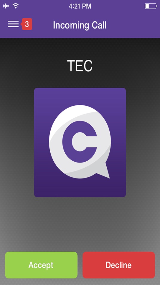 #3. Communicator by TEC Flex (iOS) By: Telephone Electronics Corp