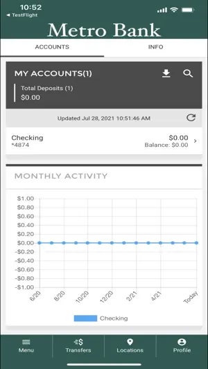 Metro Bank AL Mobile Banking screenshot 2