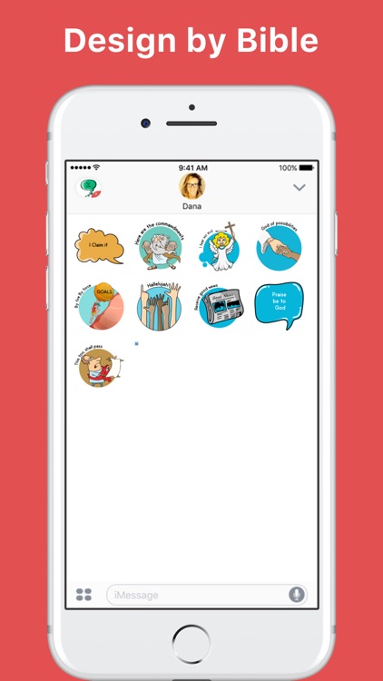 Blessing stickers by stickieBible for iMessage