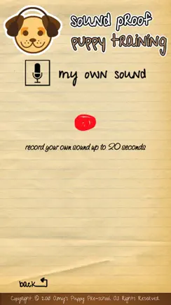 Sound Proof Puppy Training iPhone image 3