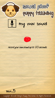 Sound Proof Puppy Training screenshot 3