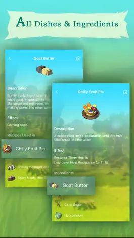 Game screenshot Cooking Dish Recipes for Zelda: Breath of the Wild apk