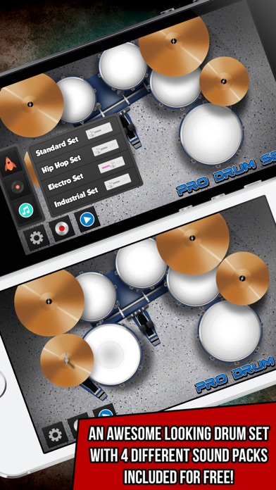 Screenshot #2 pour Pro Drum Set - Music and Beats Maker