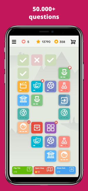 ‎QuizzLand. Quiz & Trivia game Screenshot