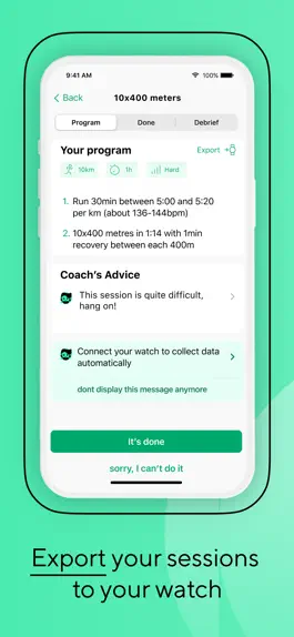 Game screenshot RunMotion Coach - Running apk