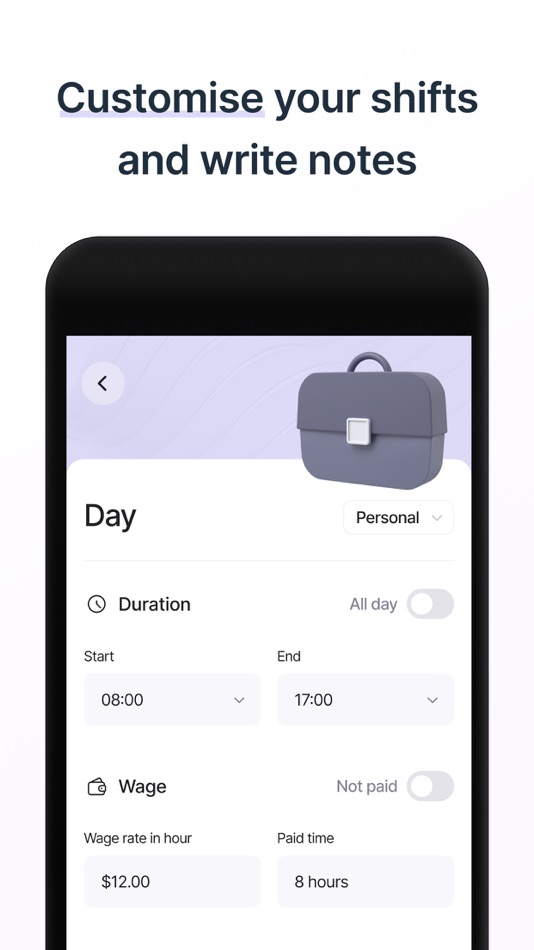 #3. Shift Work Calendar & Schedule (iOS) 由: 4TH FLOOR APPS SIA