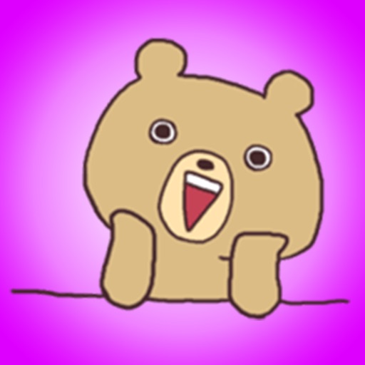 Restless Funny Bear - New Animal Stickers! icon