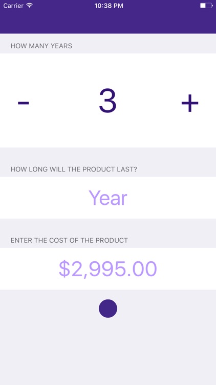 Cost Per Day