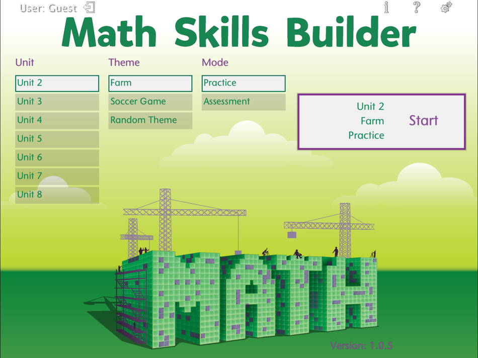 Math Skills Builder Lite - 2.0.1 - (iOS)