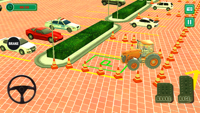 Modern Parking Tractor Games Screenshot