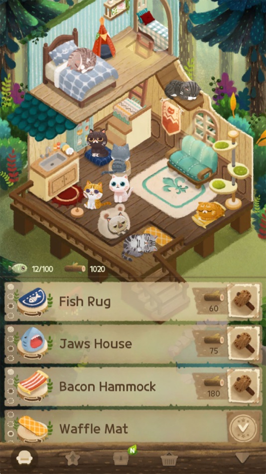 #4. Secret Cat Forest (iOS) 由: IDEASAM
