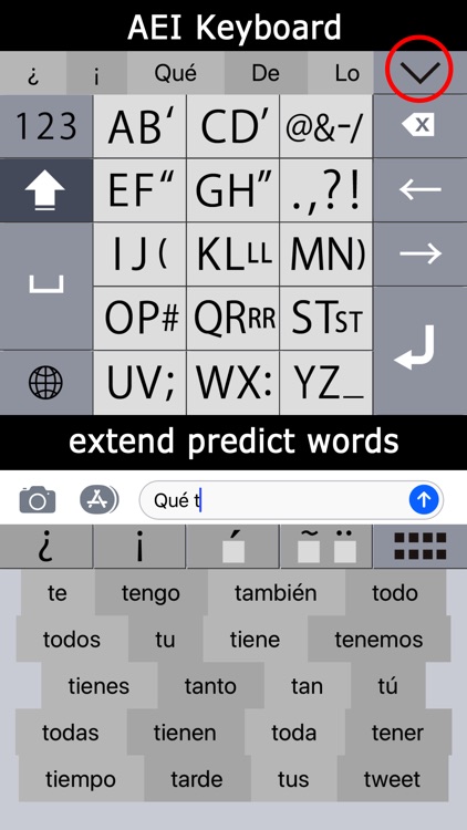 K4us Spanish Keyboard screenshot-0