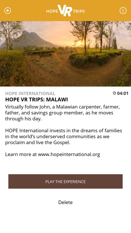 HOPE VR TRIPS