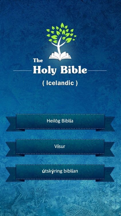 Holy Bible in Icelandic