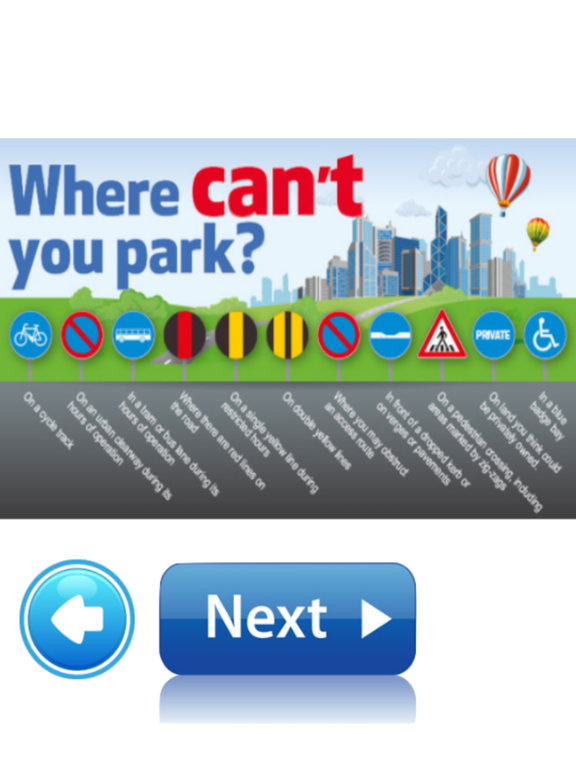 Learn Reverse Parallel Parking iPad screenshot 3 - Education app