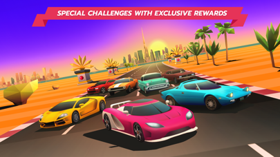 Screenshot from Horizon Chase