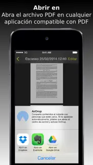 scanbee iphone capturas de pantalla 3
